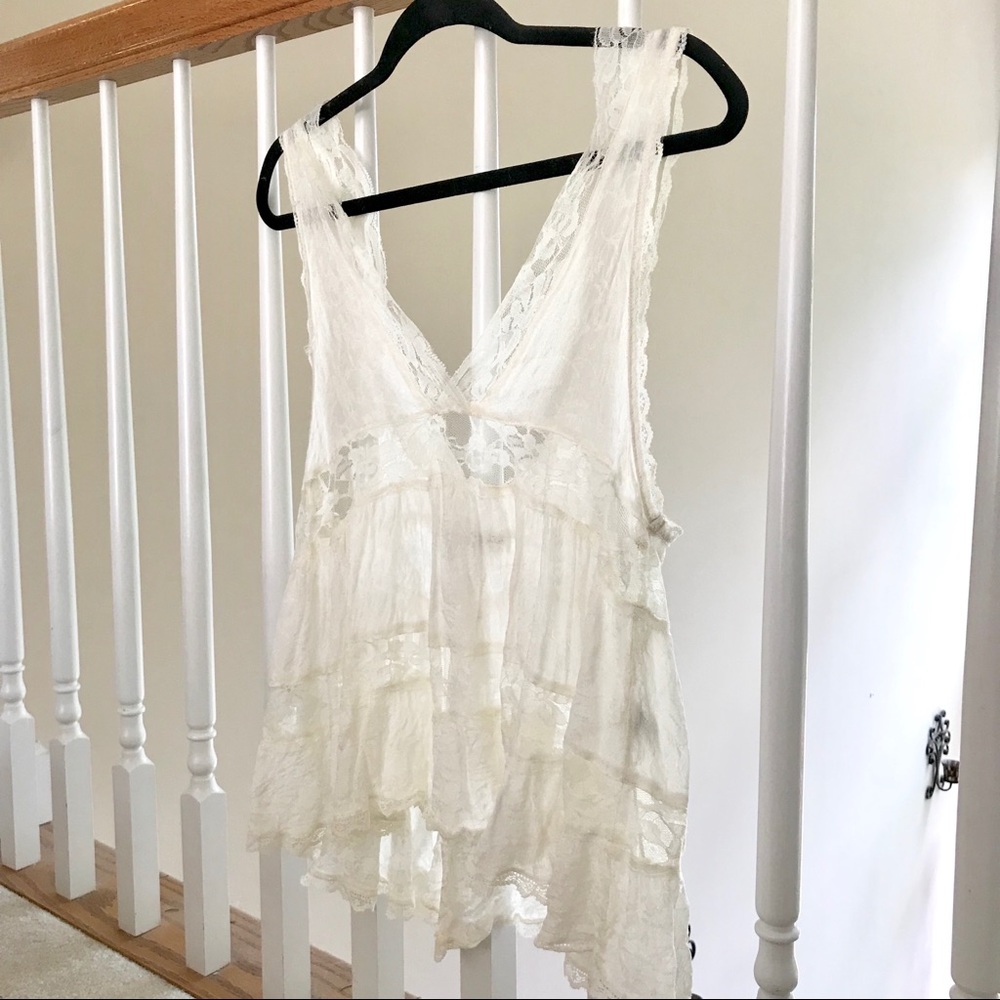Free people lace top